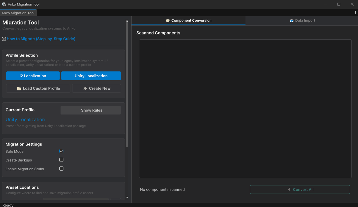 Migration Tool Workflow Demonstration